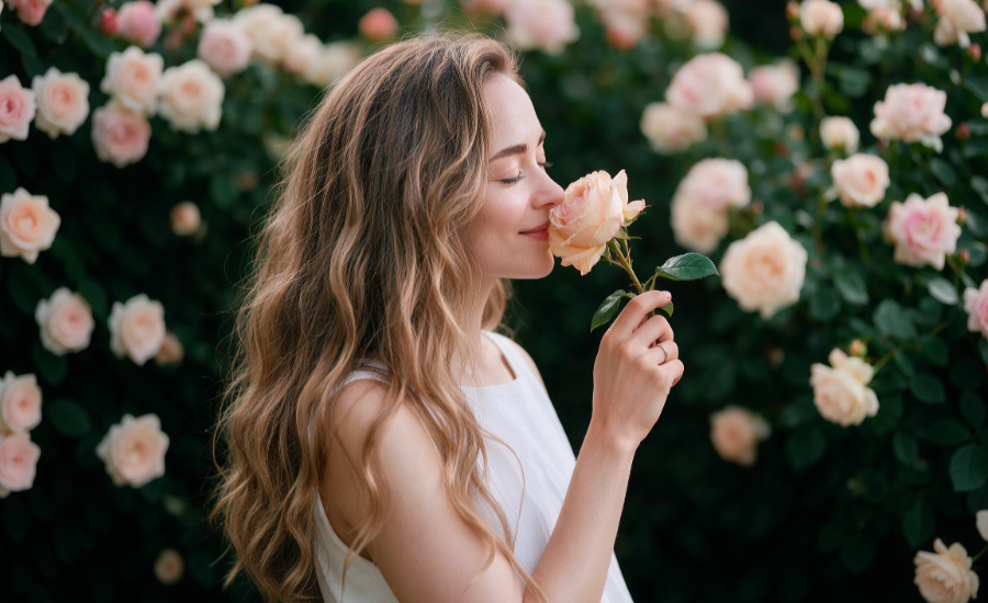 Parfums mit Rosenduft